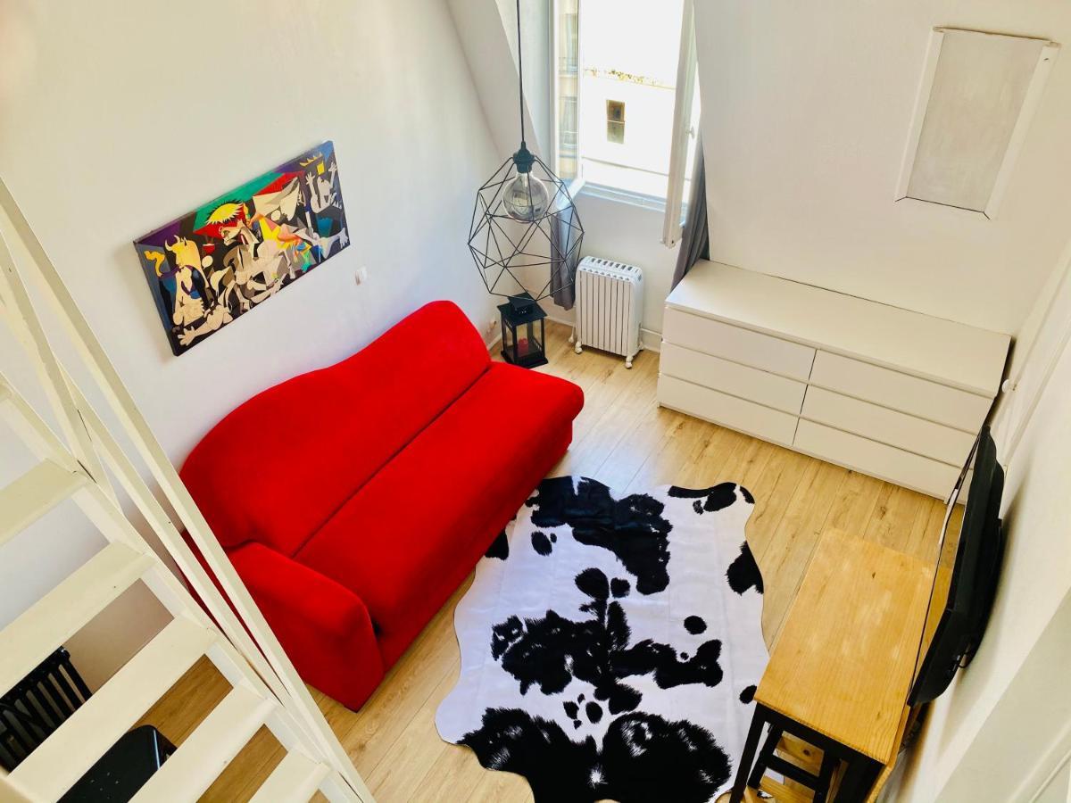 Apartment Direct Views Of Eiffel Tower & Sacre-Coeur From Mezzanine - 10 Mins To Paris Center Luaran gambar